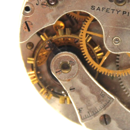 1886-1887 WALTHAM POCKET WATCH MOVEMENT 3070547 GRADE: A.W.W.CO. 6s 13j (RT2)
