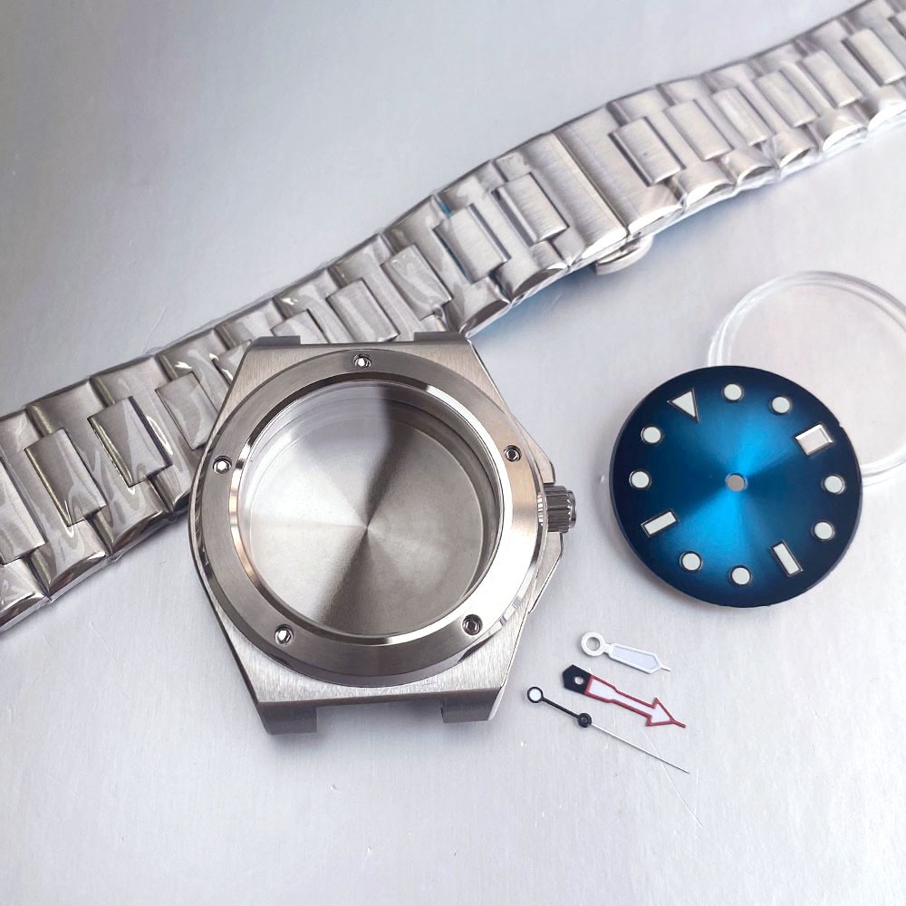 40mm Tandorio 20ATM Engineer Watch Case Sapphire Luminous Dial For NH35 NH36