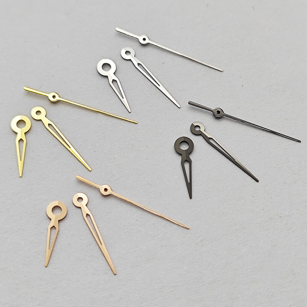 gold/rose gold/silver/gun Watch hands fit NH05 NH06 movement