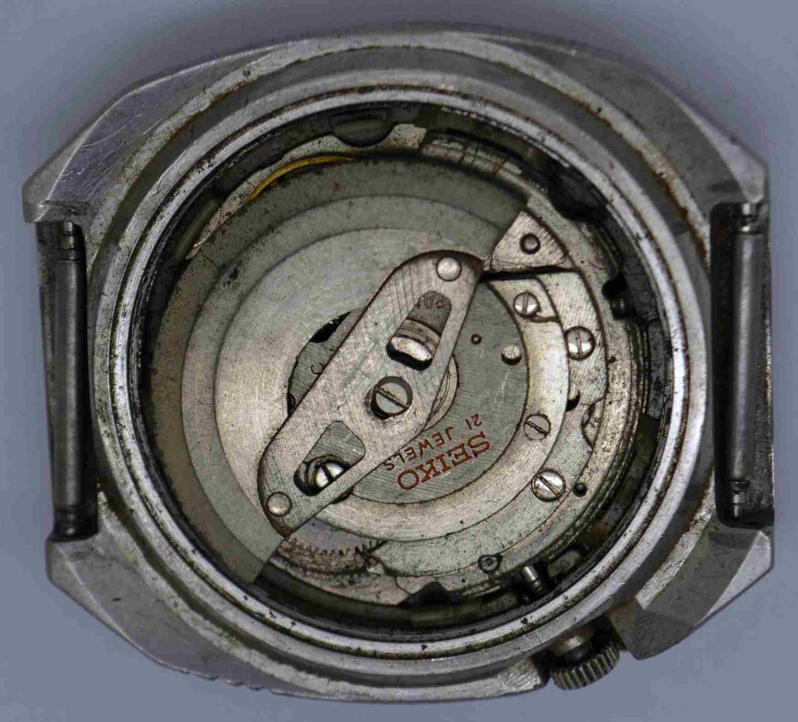 VTG SEIKO Steel Wristwatch. Ref: 6119-8580, Cal: 6119C. For Parts/Repairs