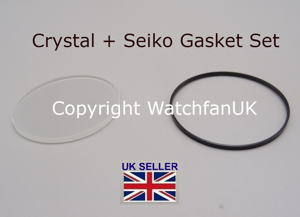 Crystal and Gasket Set For Seiko Chronograph 7T92-0LV0