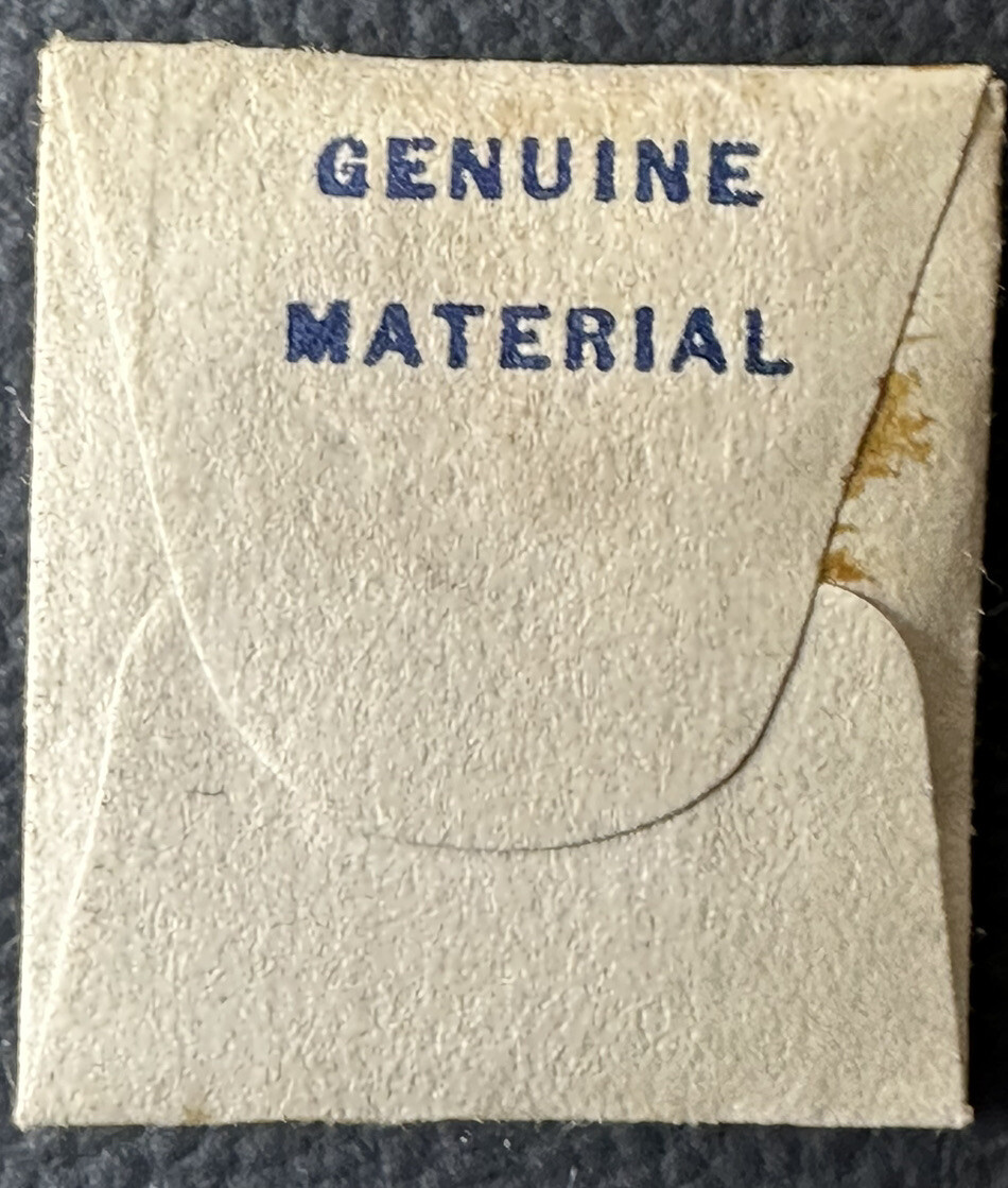 GENUINE GRUEN EB182 CAL220 BARREL AND CAP JEWELER WATCH REPAIR PART NOS WP6
