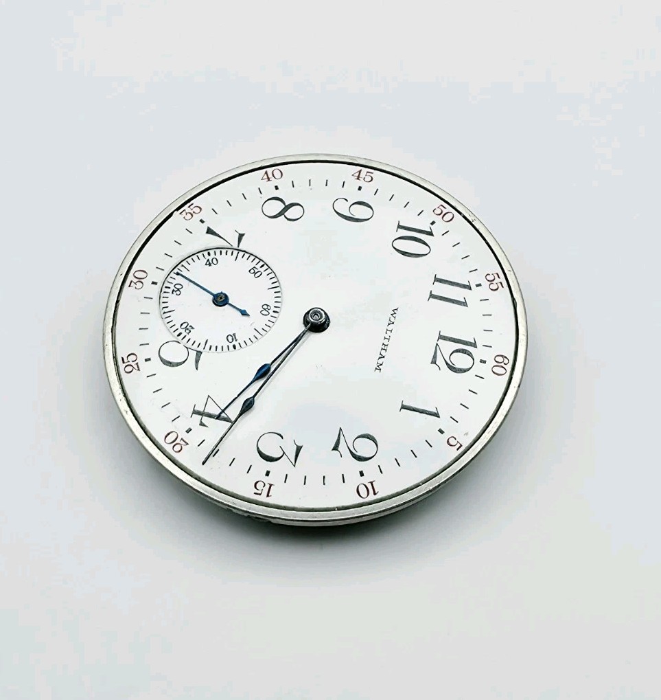 1915 Waltham Model 1894 Grade No. 220 15J 12s Pocket Watch Movement For Repair