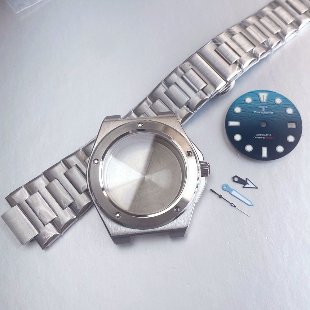 40mm Tandorio 20ATM Engineer Watch Case Sapphire Luminous Dial For NH35 NH36