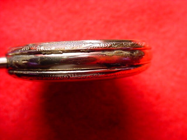 16 SIZE GOLD FILLED SCEPTOR OPEN FACE WATCH CASE! #17