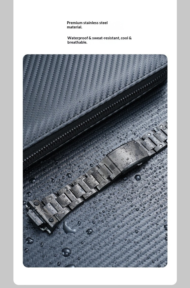 For Casio GX-56BB GXW-56 Modified Steel Watch Strap Camouflage Metal Watch Case