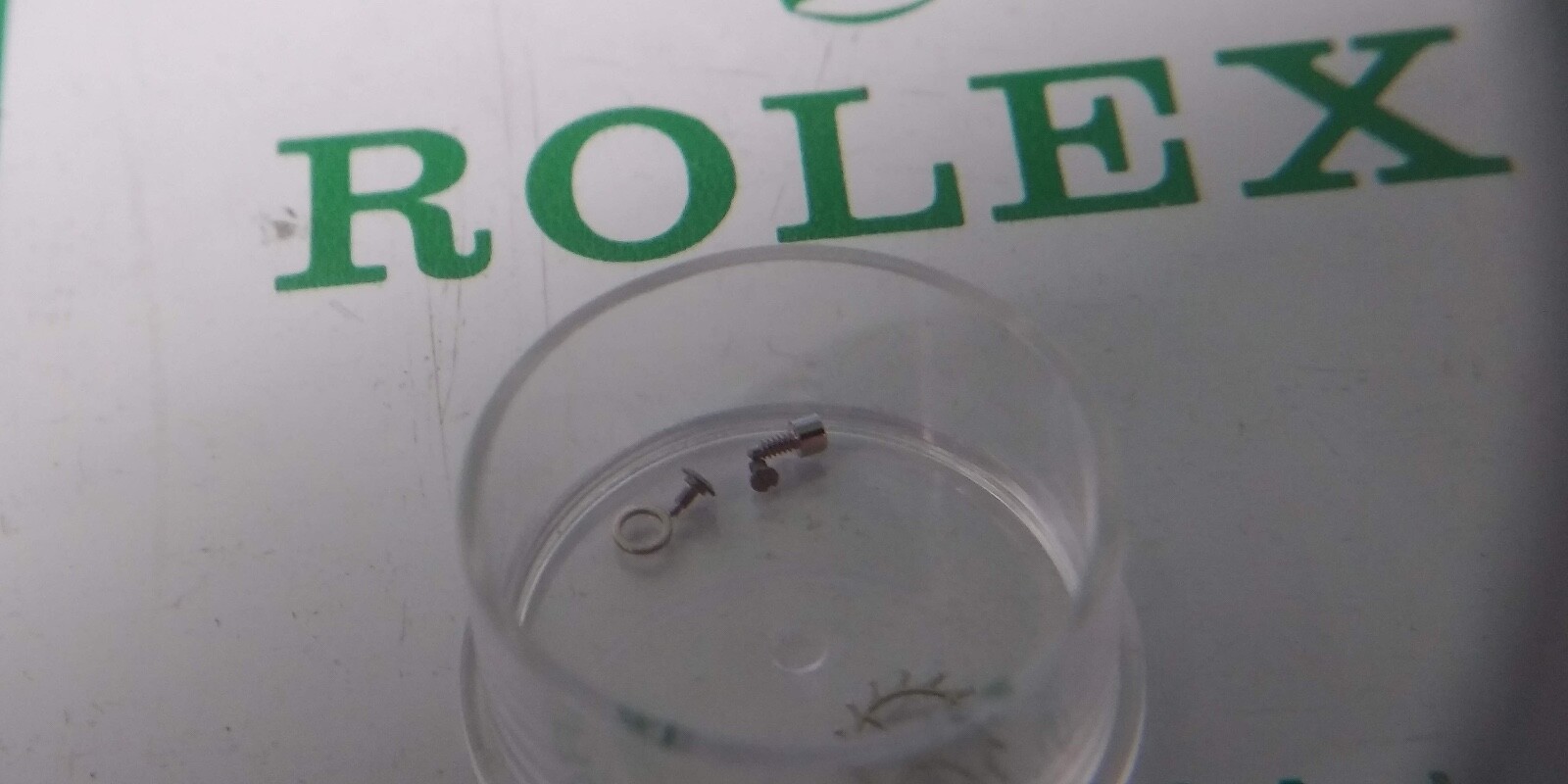 Rolex 1800 screws x 3 genuine lot. all for 1 price.