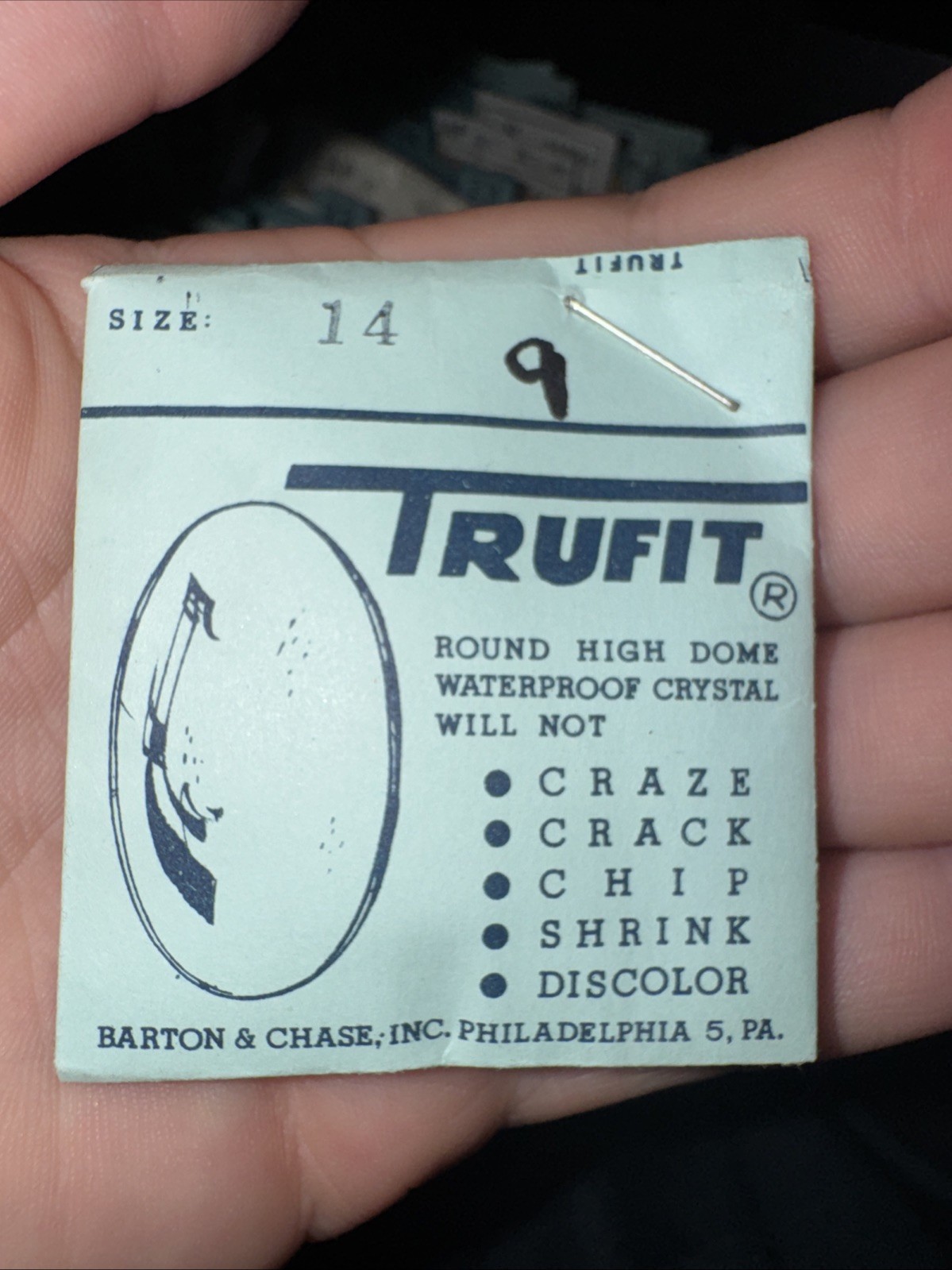 Trufit Watch Crystal Size 14