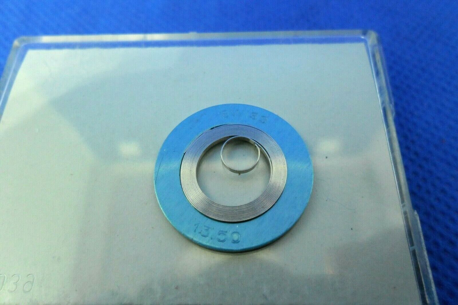 VINTAGE Spring Barillet Mainspring Elevator Spring 2346 NIVAFLEX 0.90x.16x440x13.5