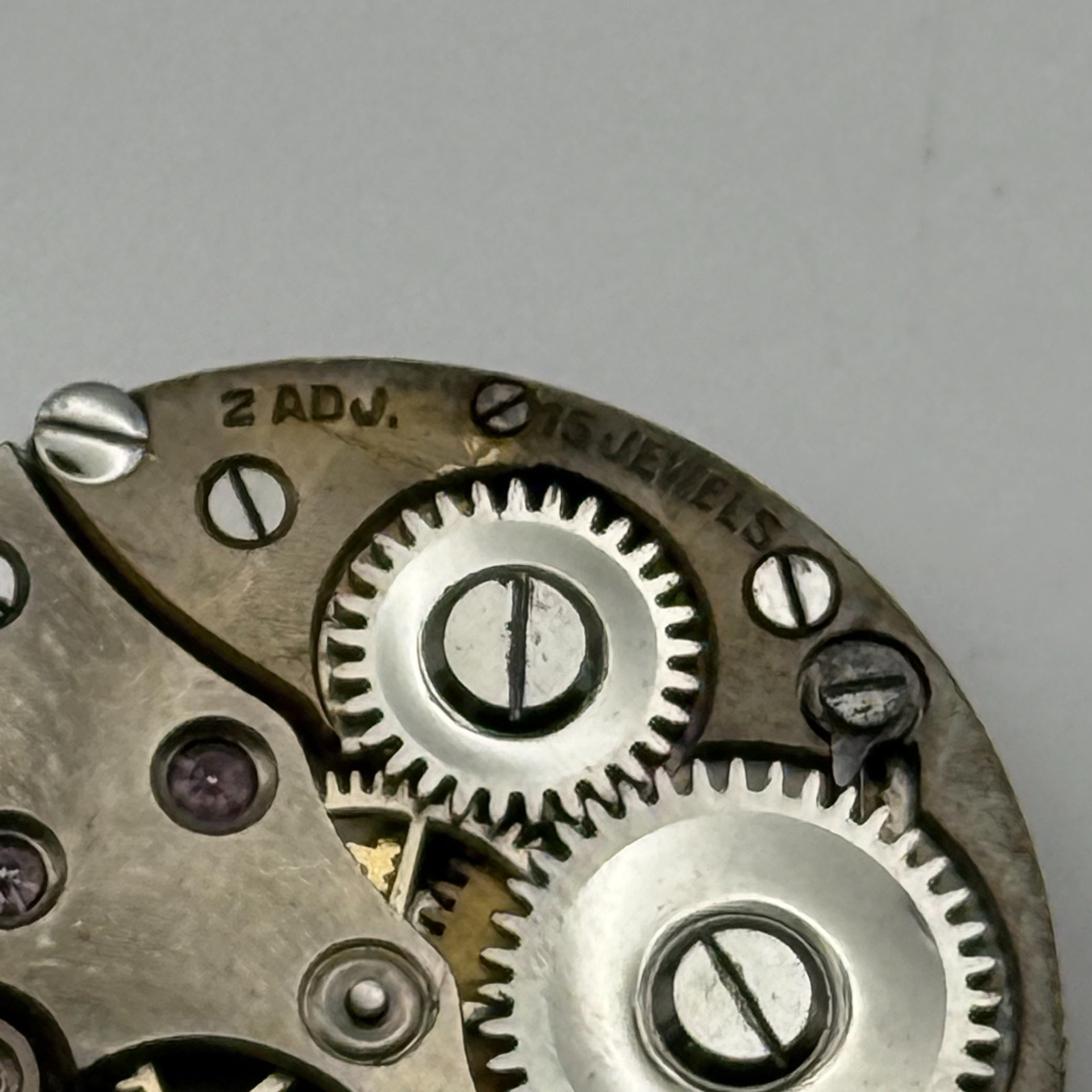 Buser Watch Movement B Good Balance Manual Wind Vintage Parts Repair 23.1mm