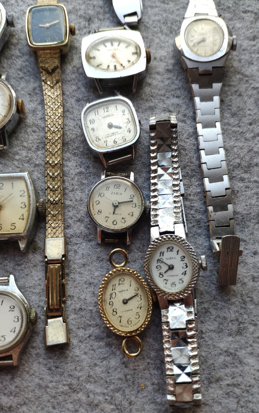 Spare Parts For Soviet Women Watches Vintage USSR Retro. 20 pcs