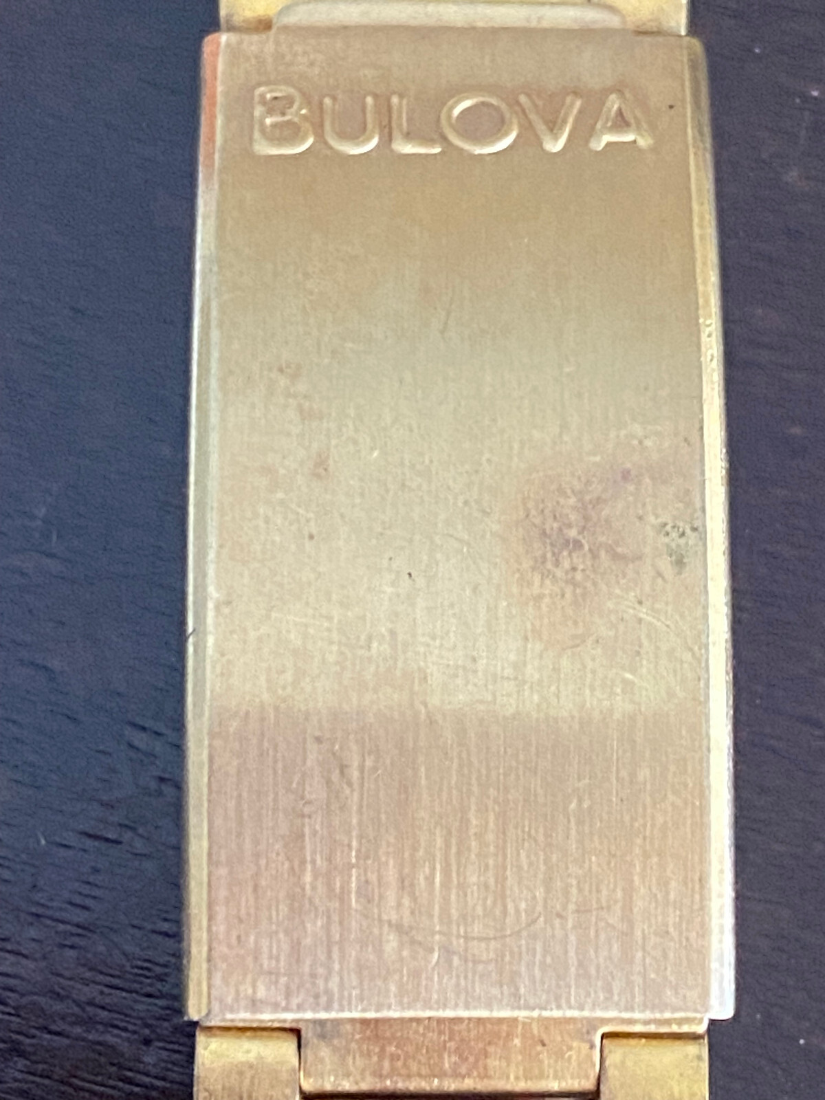VINTAGE N.O.S. 22MM BULOVA WRIST WATCH BAND ONLY, REF. 60094, ADJUSTABLE