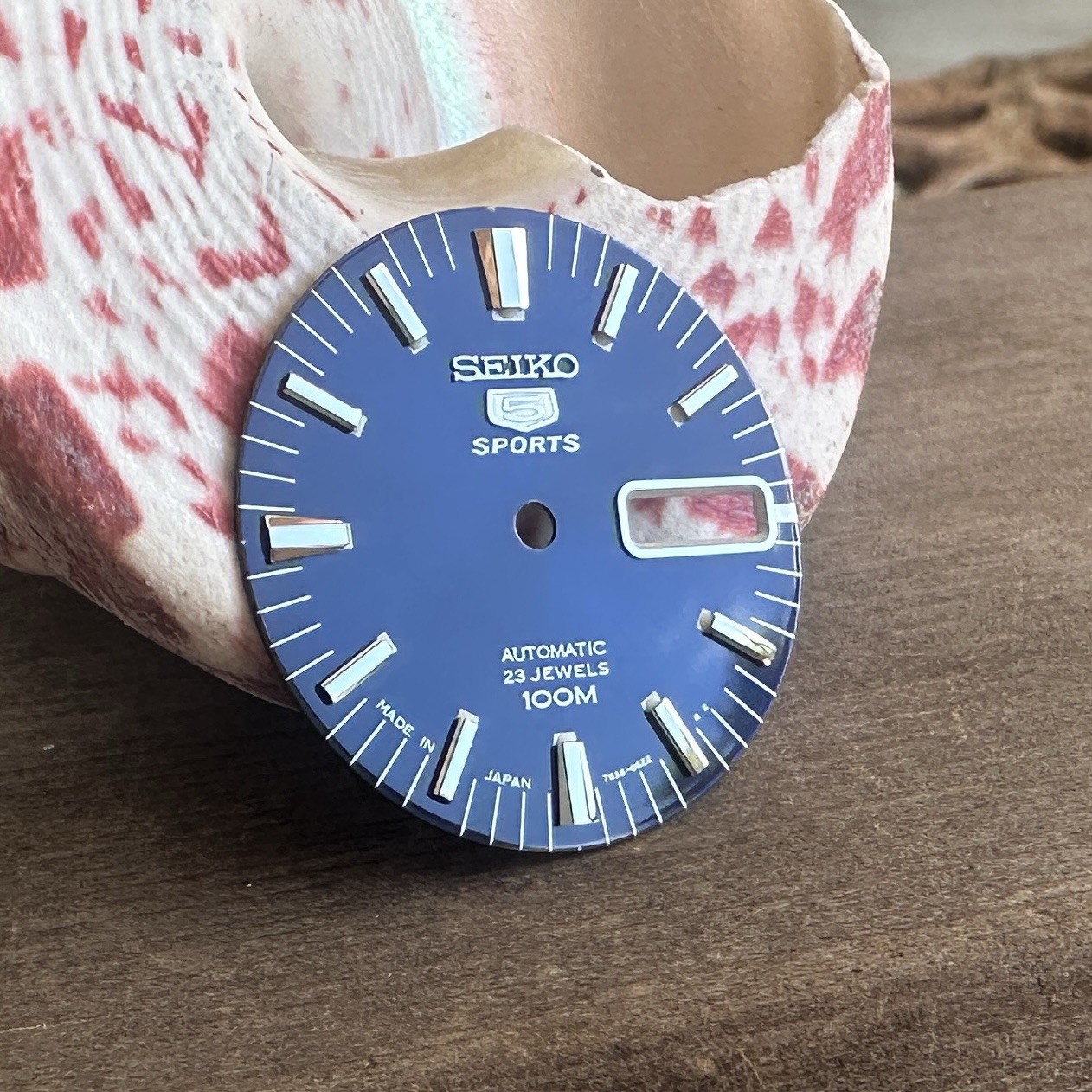 Genuine Seiko [Blue & Silver] Dial take off from Made in Japan SNZH53 7S36