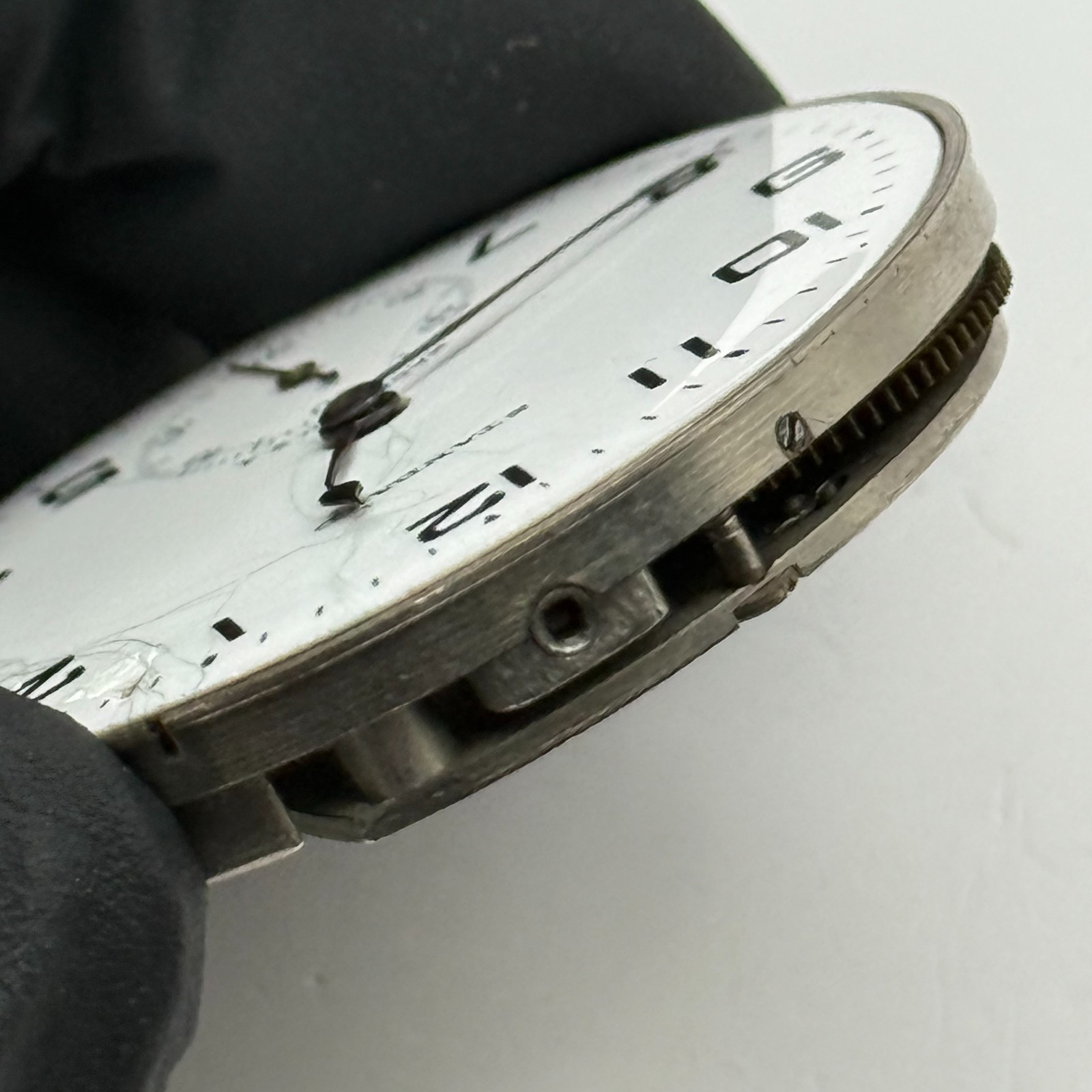 New York Standard Pocket Watch Movement USA Watch Co 15J Sub Seconds Parts 36mm