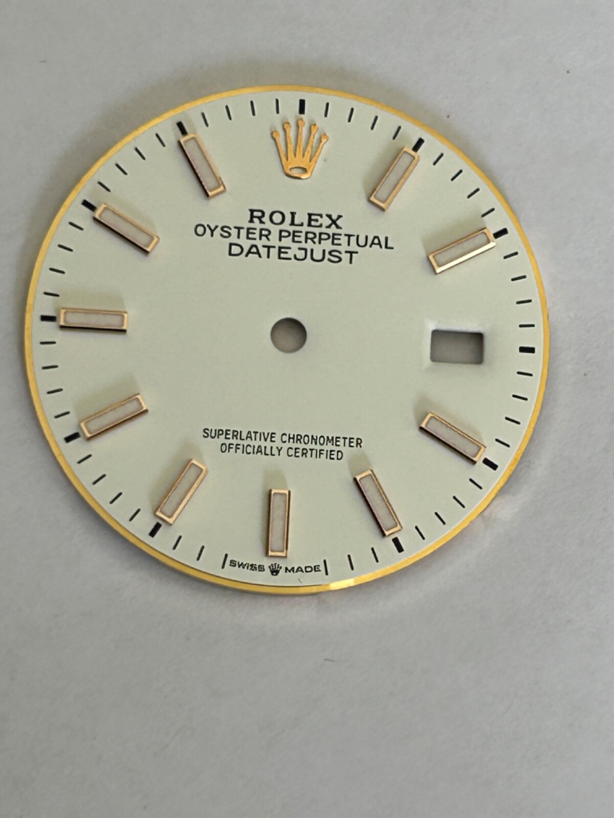 NEW Original Rolex Datejust 36MM rose gold index Dial for reference 126231