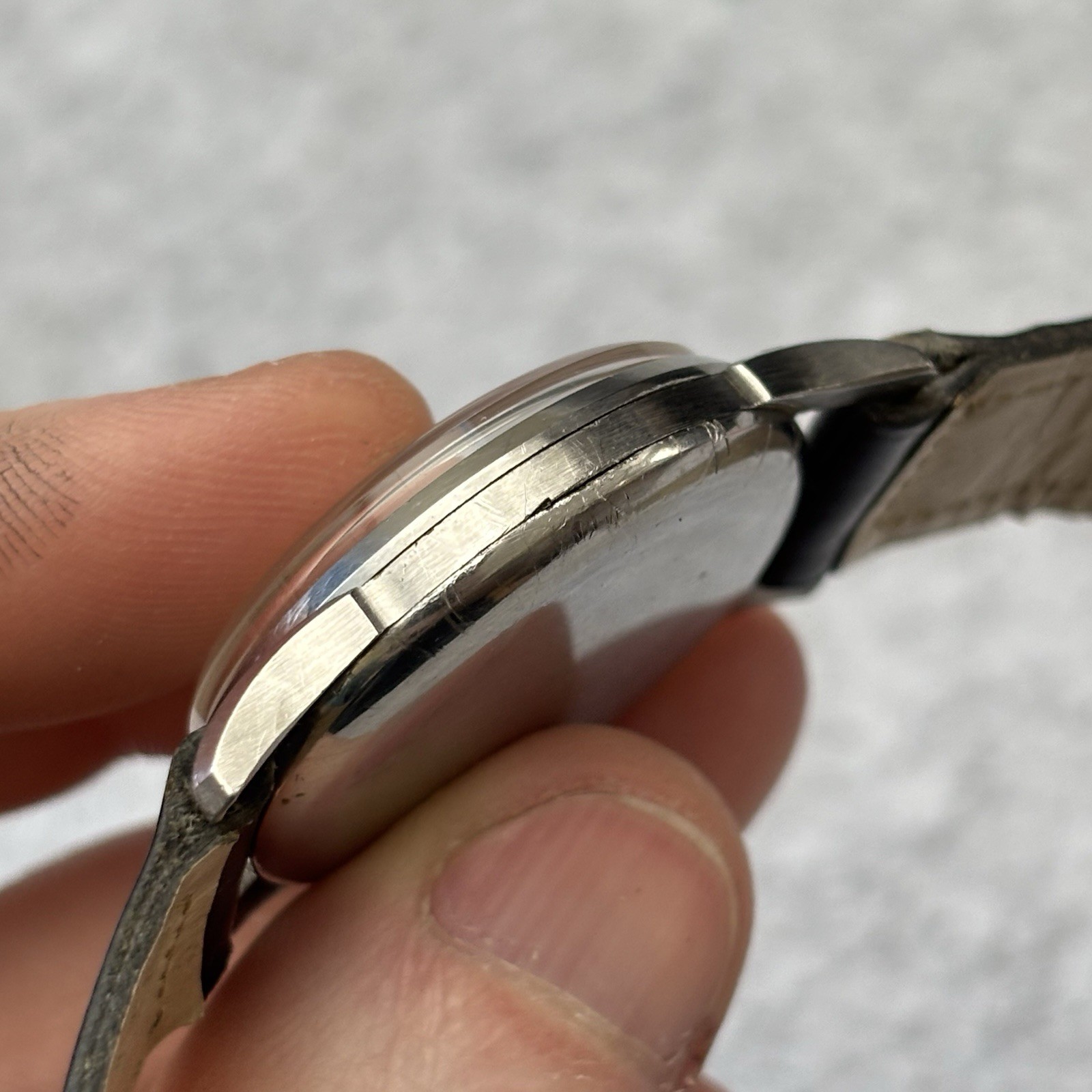 Vintage Gueblin Manual Intl. Watch Co 33mm IWC Calatrava Cal 83 Stainless – Runs