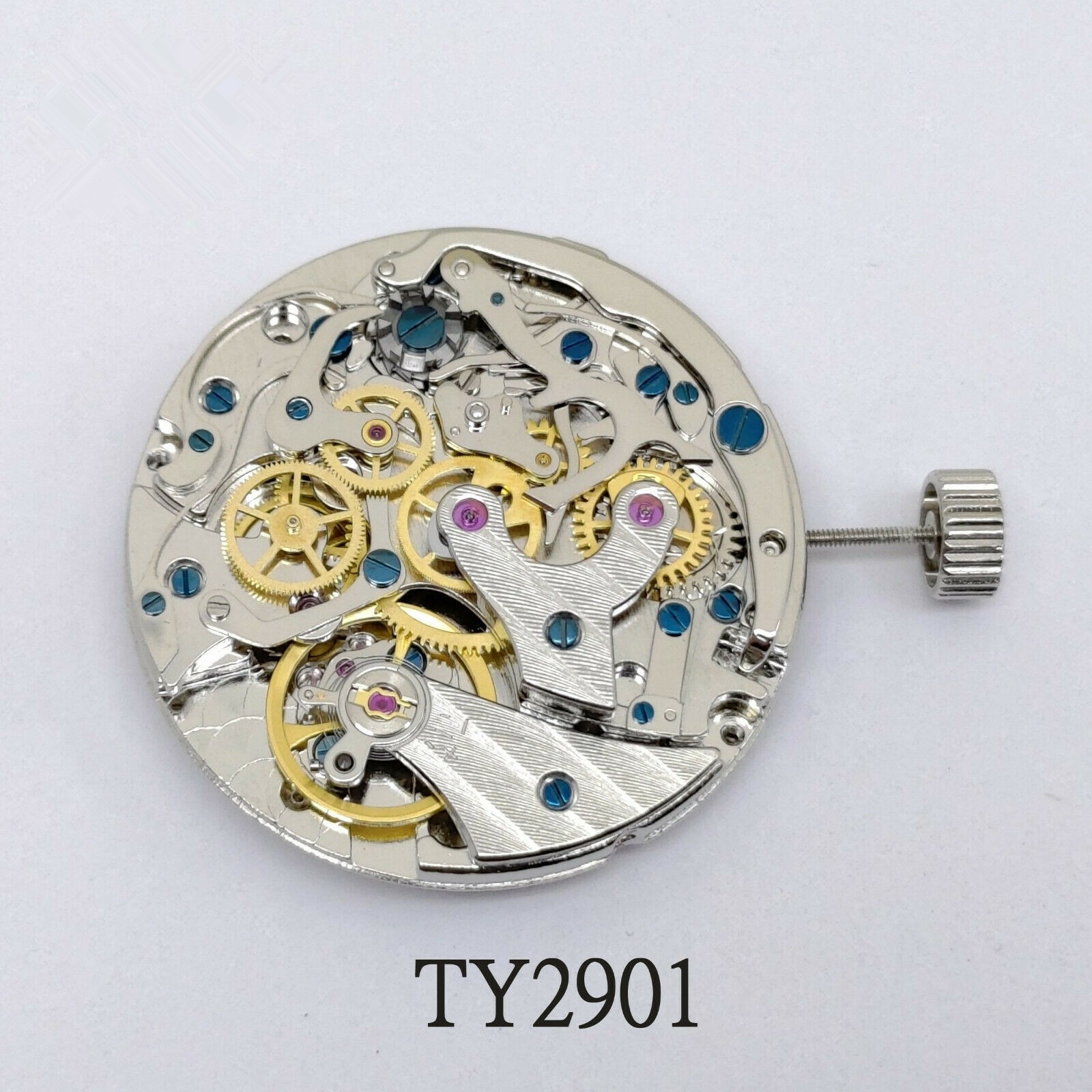 31.3mm Mechanical Chronograph Handwind Watch Movement For Seagull ST1901 TY2901