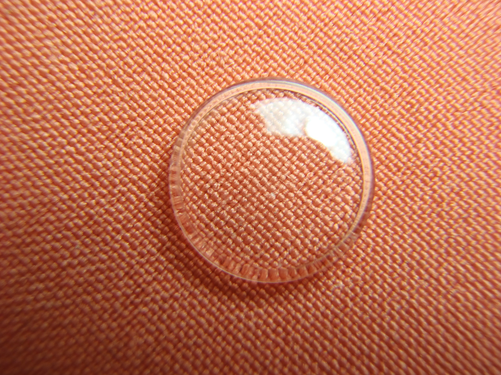 E-Z-FIT HIGH DOME ROUND PLASTIC WATCH CRYSTAL 10.6 MM NOS