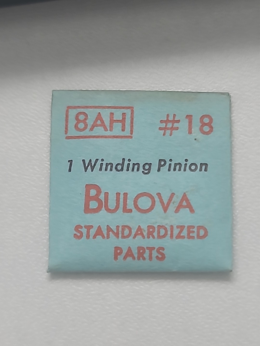 NOS Vintage Bulova Winding Pinion #18 (See dropdown for Part #’s)