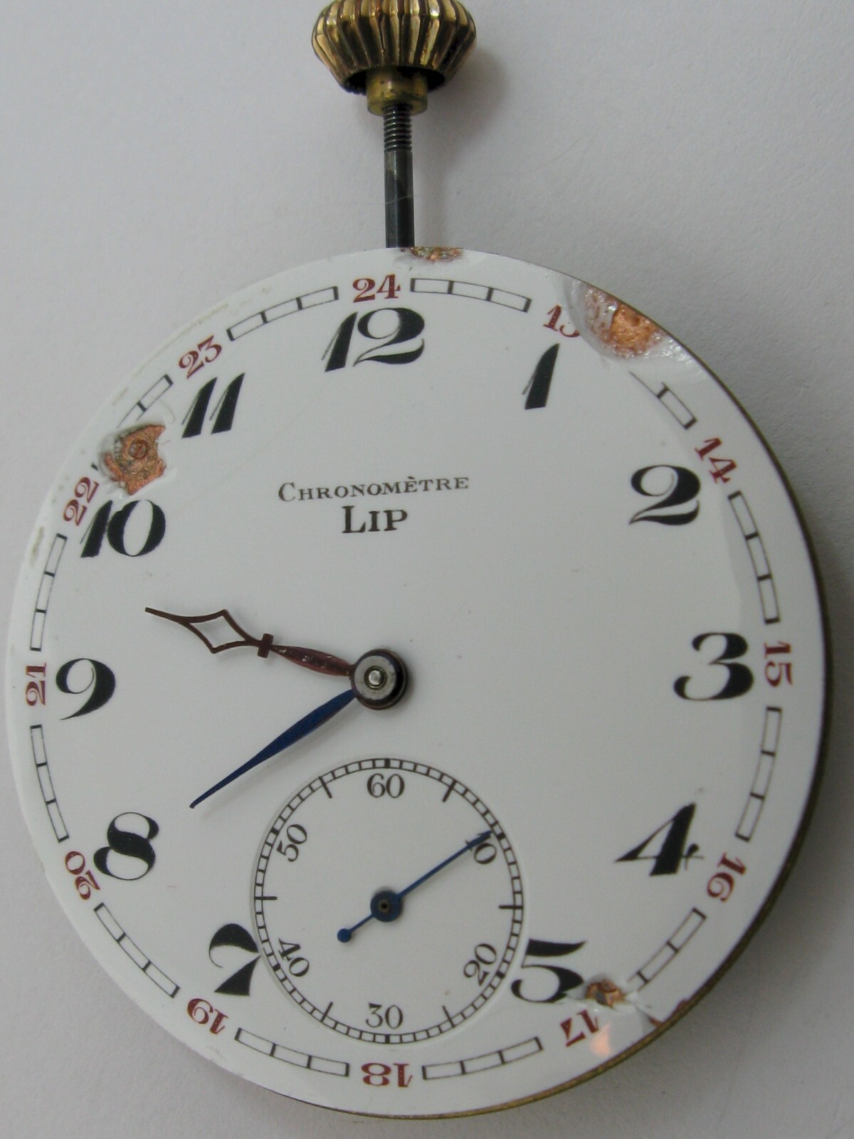 Quality Pocket Watch LIP chronometer Movement 15 jewels … OF