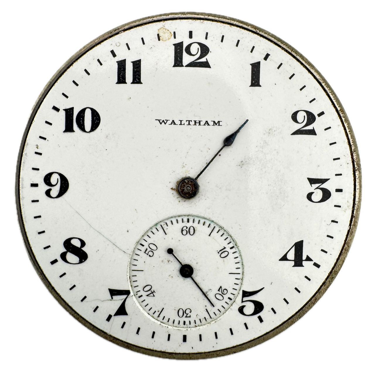 Antique 12s 1917 Waltham 1894 17J Mechanical Hunter Pocket Watch Movement No.225
