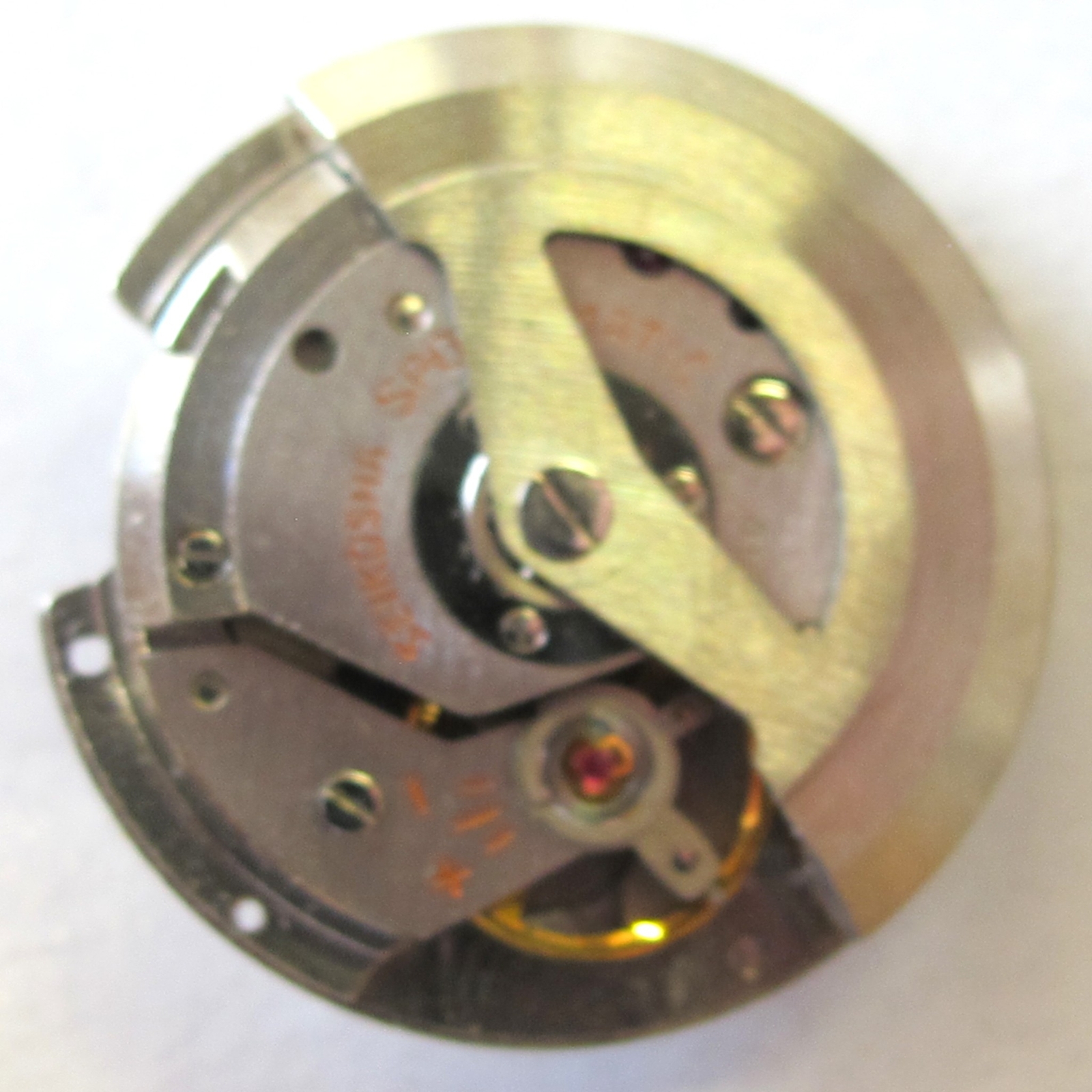 Vintage SEIKO SPORTSMATIC 21 Jewel AUTOMATIC Self-Winding MOVEMENT for Repair