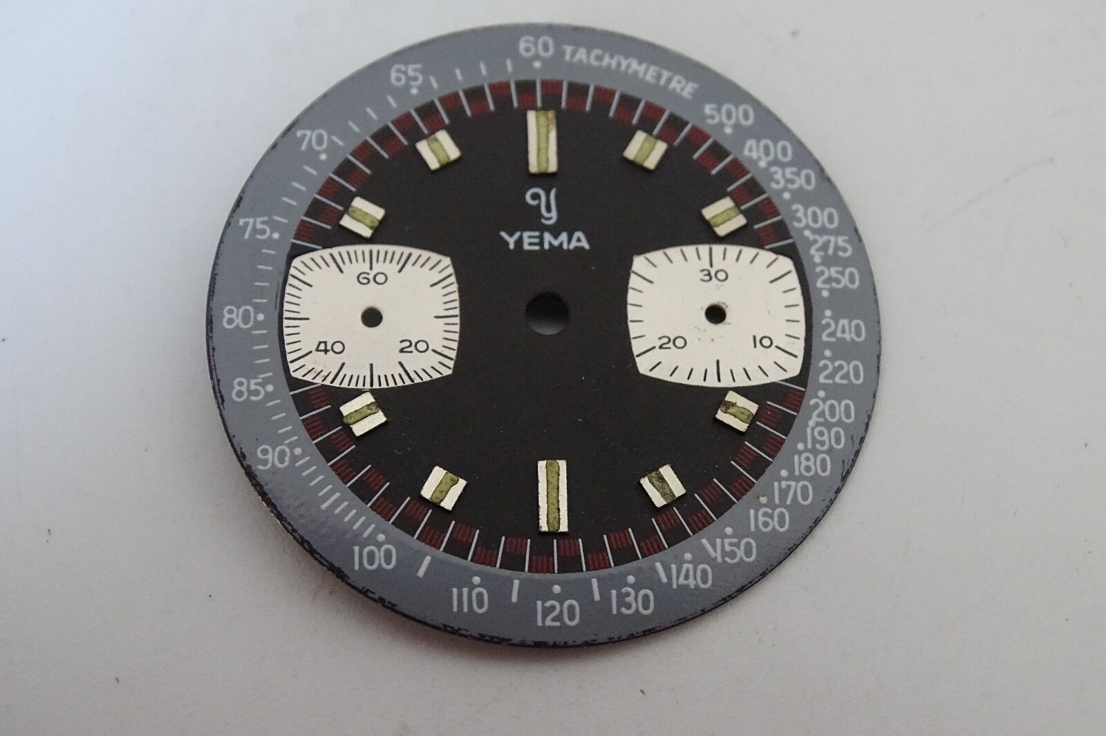 Yema Chronograph Dial Valjoux 7730 Vintage