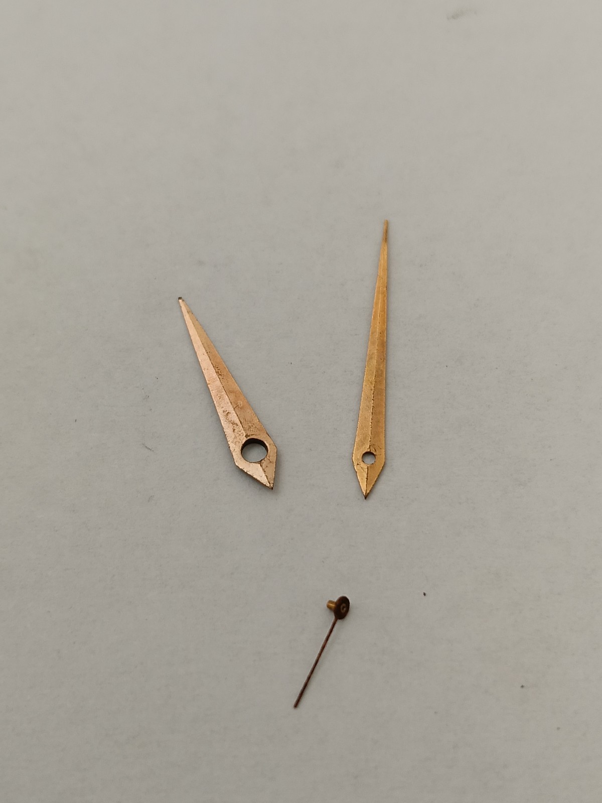 Original Omega Caliber 260 Vintage Rose Gold Dauphine Hands Set