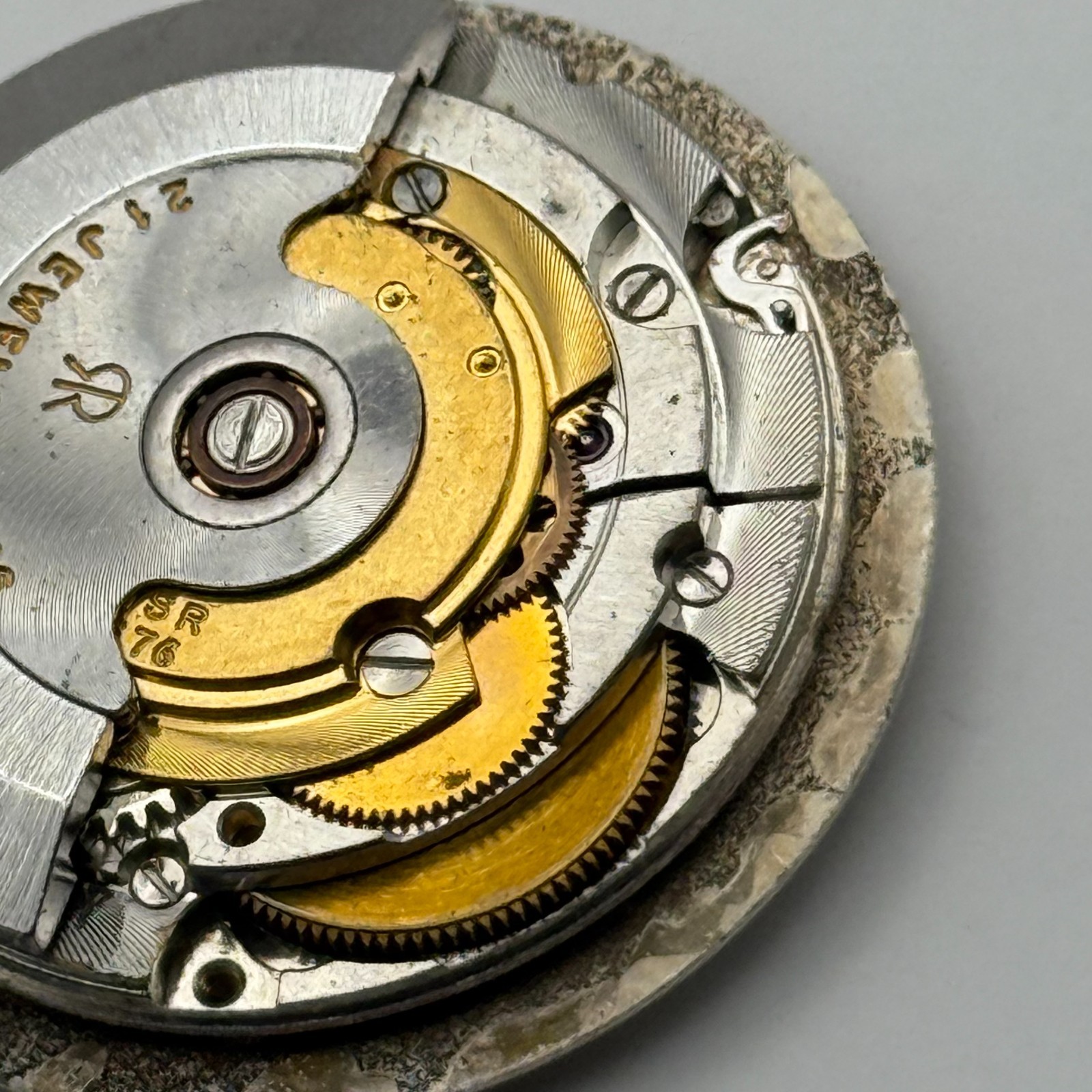 MSR S76-28 Watch Movement Garrard Automatic Vintage Swiss Parts Repair 25.9mm