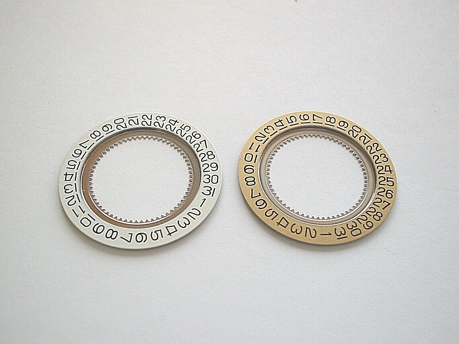 ETA 255.461, 1538, ETA 256.461 L.170.2, 1588; 2 new original date disc in y or w
