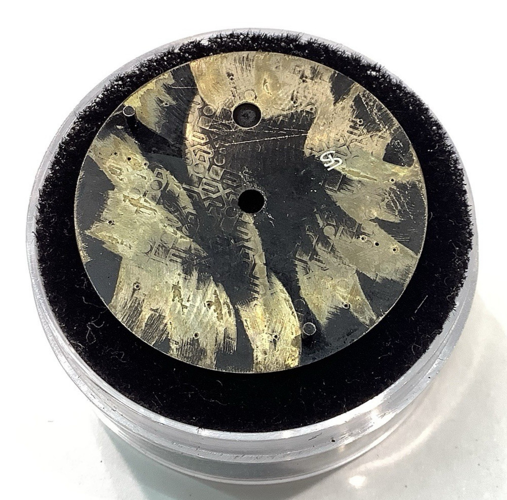 Original ROLEX 14060 SUBMARINER No Date FROZEN Patina Black Tritium Dial