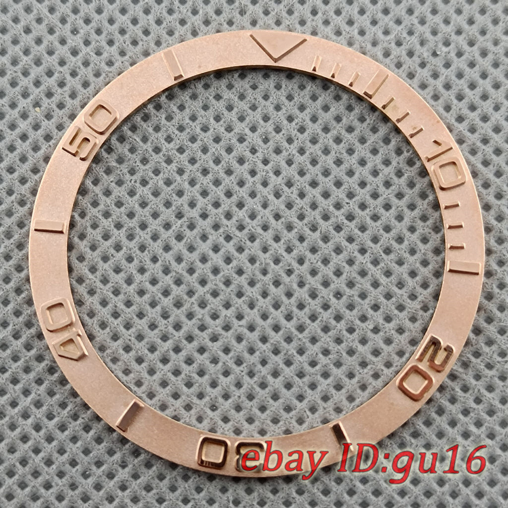 38mm Black/Blue/Green flat stainless steel bezel fit SKX007 SKX009 bezel insert