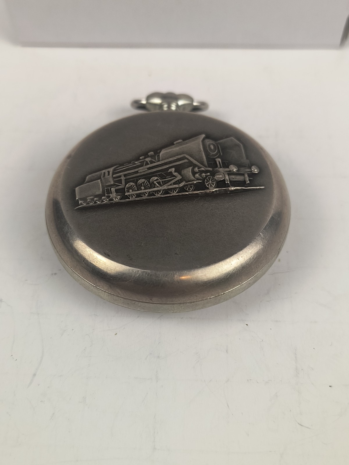 F- Railroad Locomotive Pocket Watch Case Only