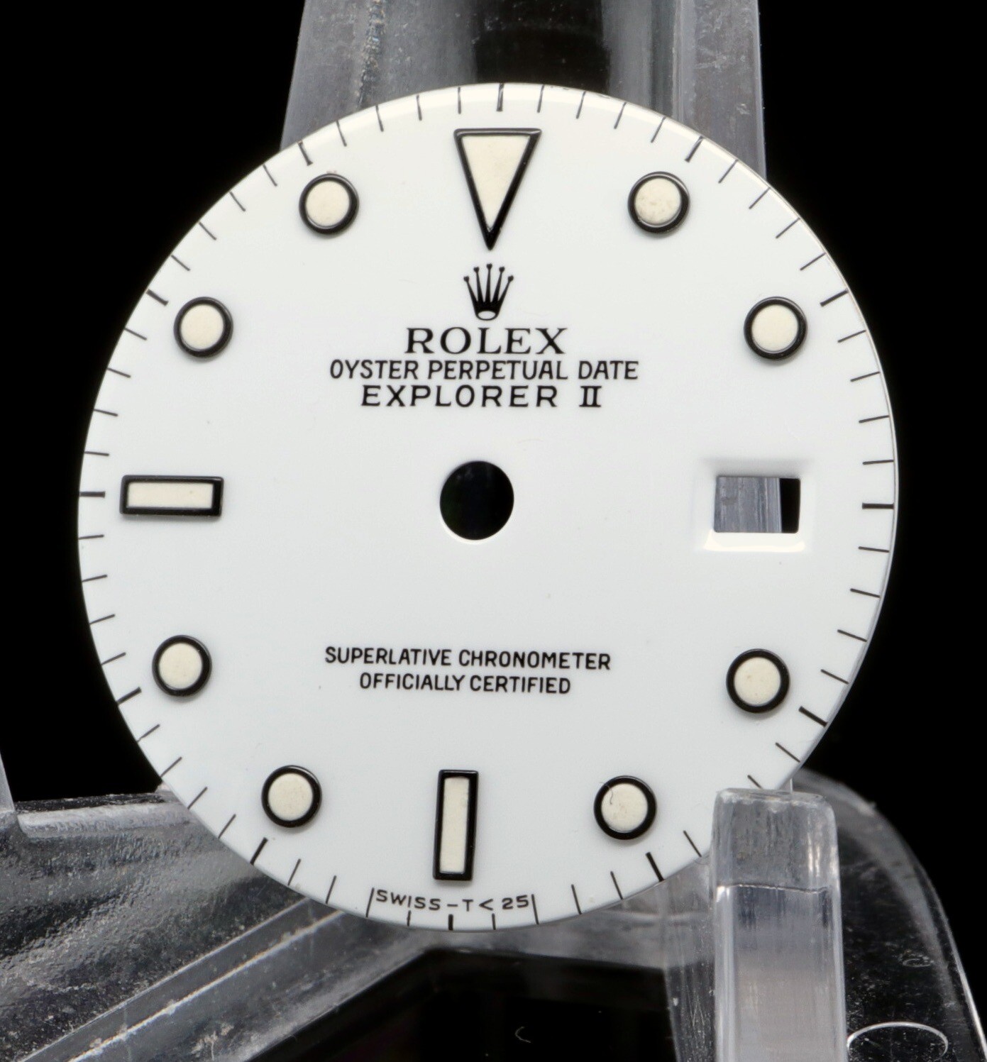 Authentic Vintage Rolex Explorer II 16550 16570 White Tritium Dial #326