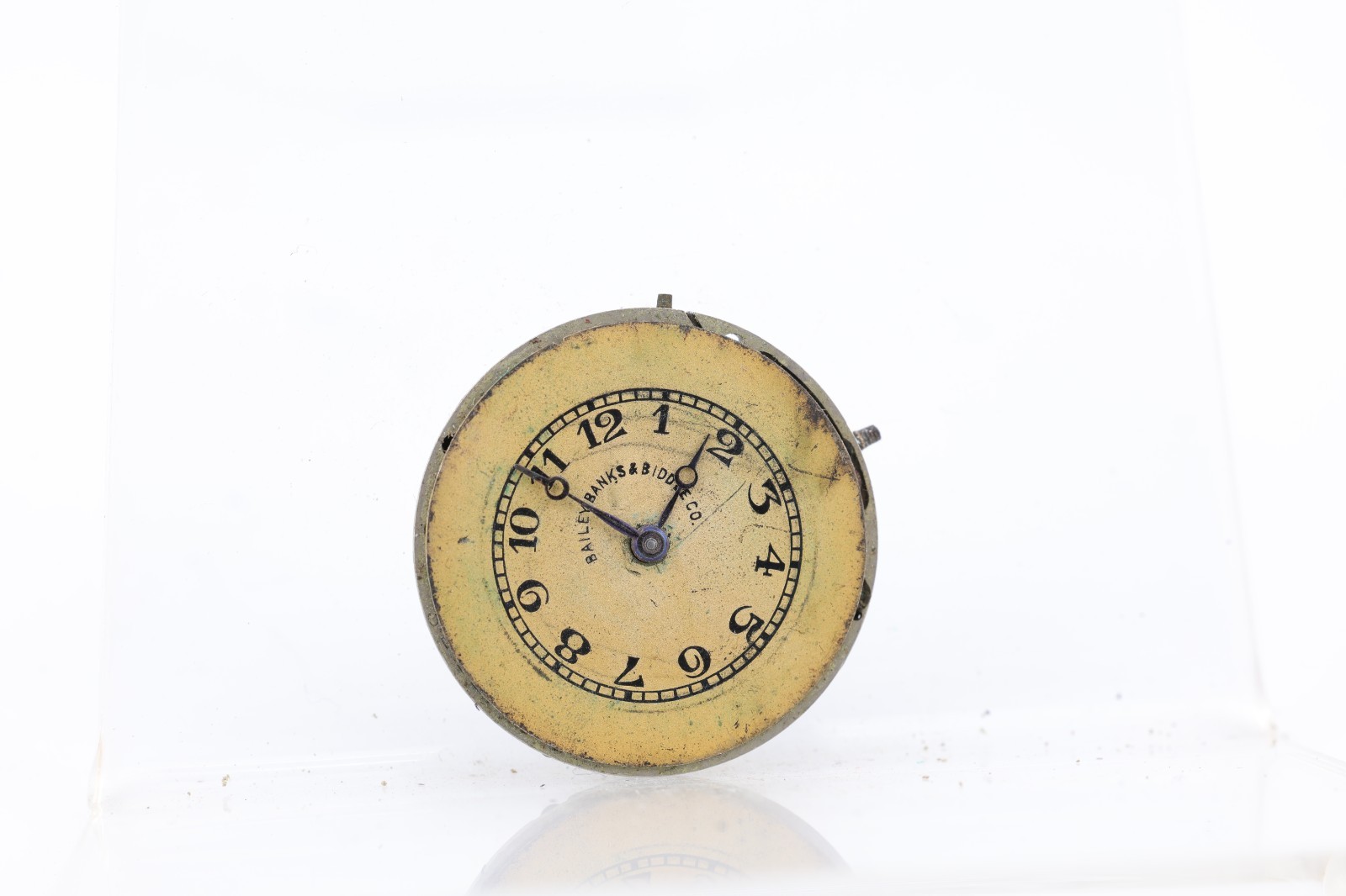E. HUGUENIN, BAILEY BANKS & BIDDLE Co. SWISS 17j WATCH MOVEMENT, 22.86mm (GS)