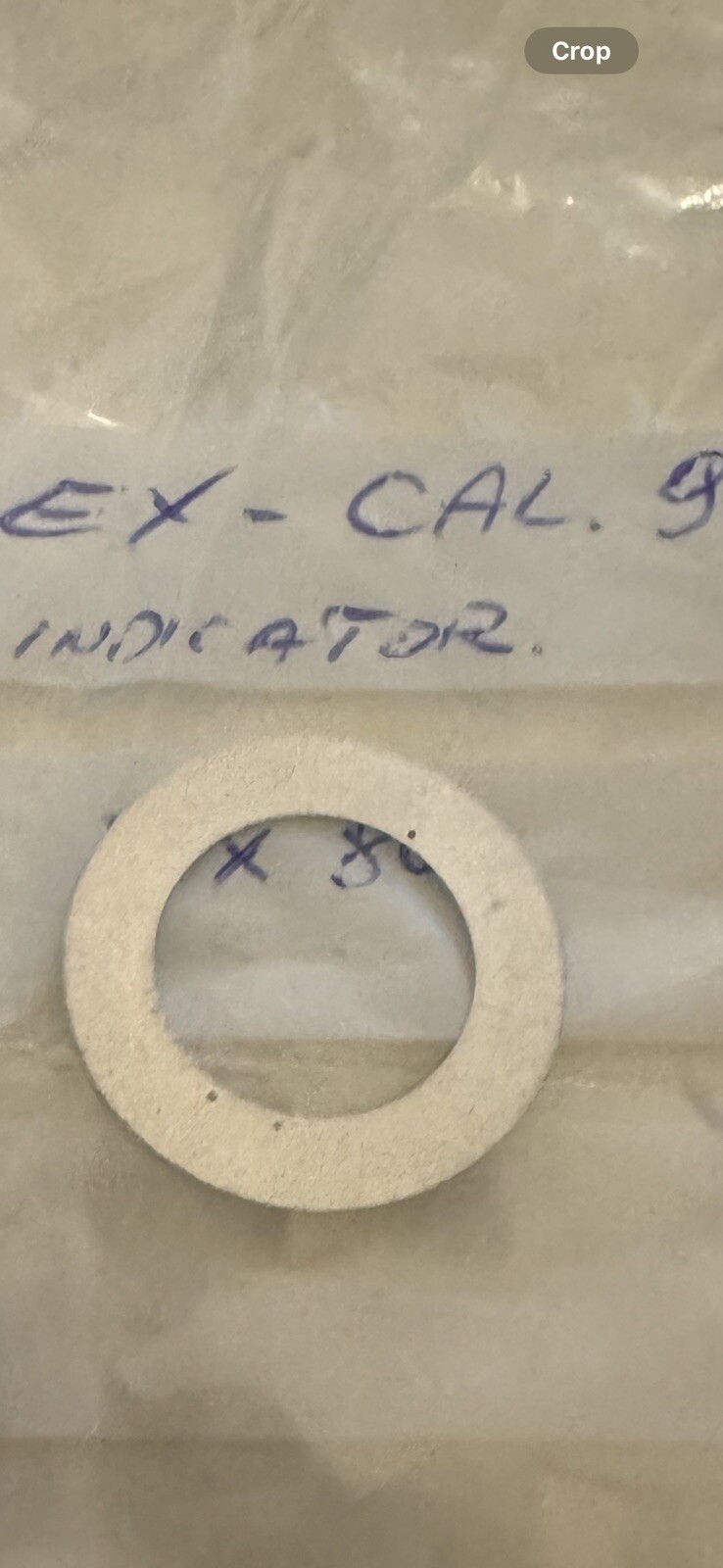 New Genuine Rolex White Date Calendar disk For Rolex Sea Dweller 9001
