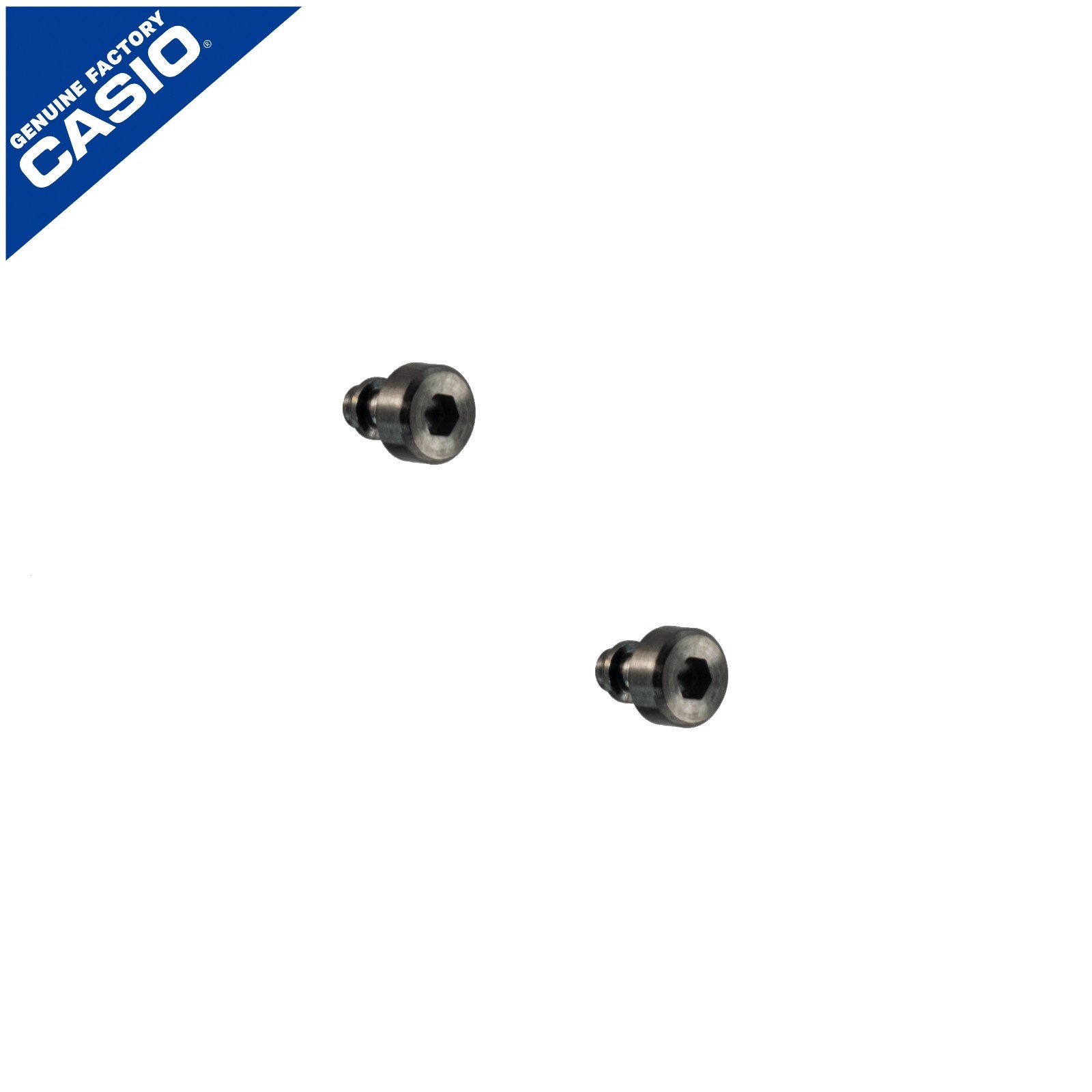 Genuine Casio set of 2 decorative bezel screws for GBD-100 GBD 100