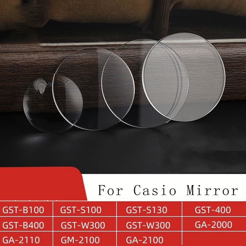 Watch Mirror Glass Fit For Casio GST-B100/S110/130/B200/400 GA-2100/2110 GM2100