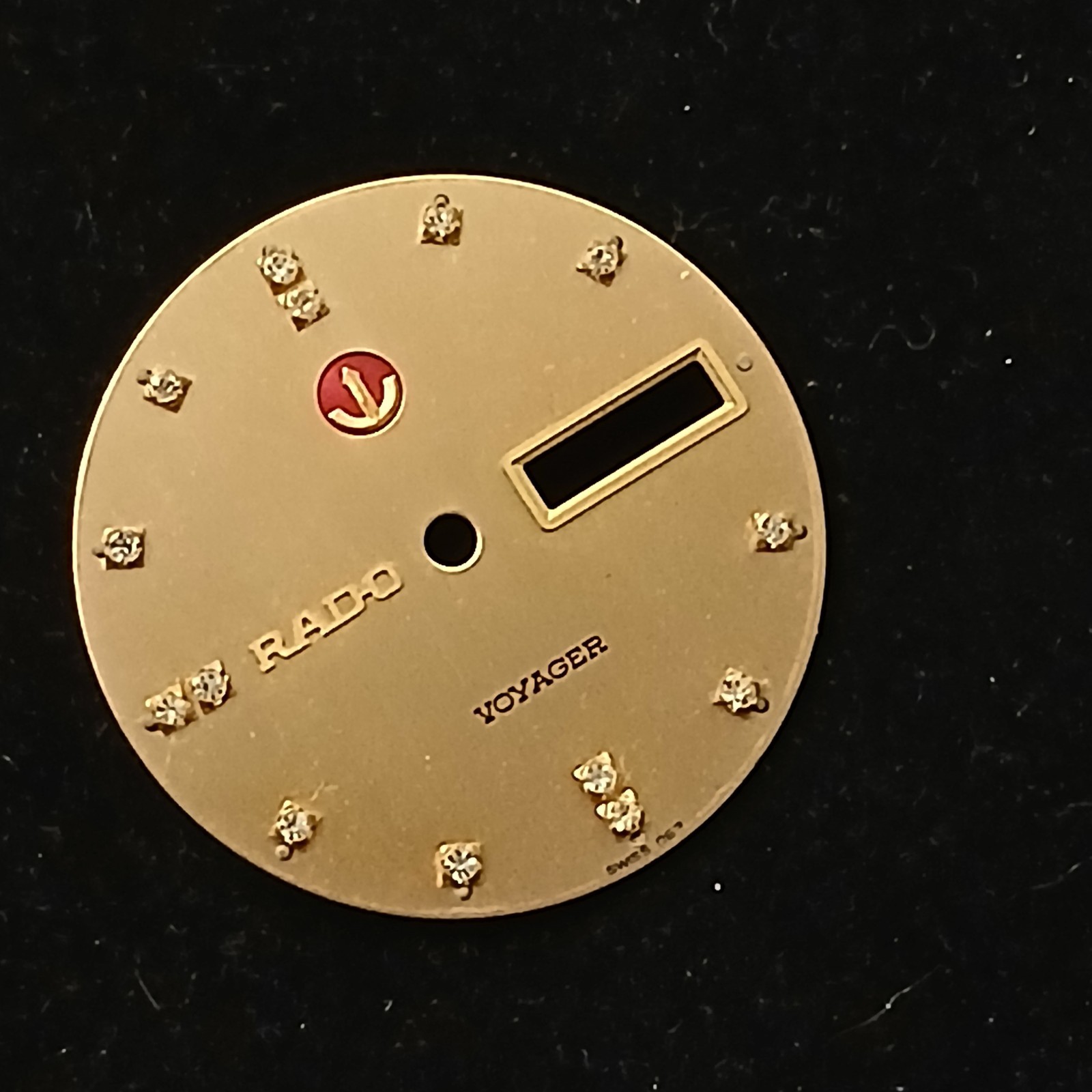 GENUINE RADO VOYAGER GOLD TONE DIAL FOR GENT WATCH…NICE & RARE !!!