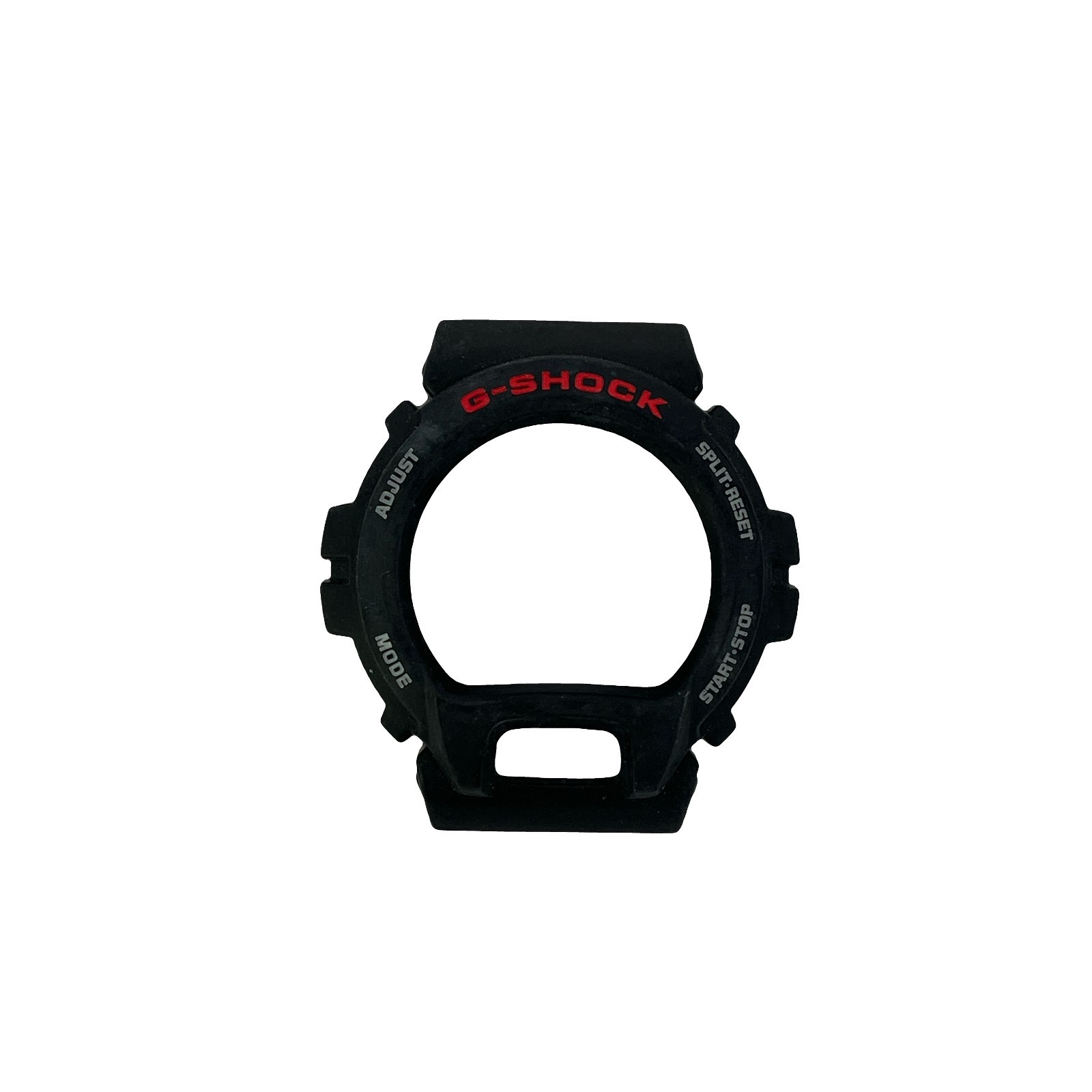 Genuine Casio G-SHOCK DW-6900 Bezel – Black Resin Case Cover w/ Red Logo OEM