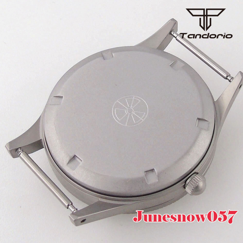 Stainless Steel Brushed 40MM Watch Case Super Lume Bezel Fit NH35A NH36A ETA2824