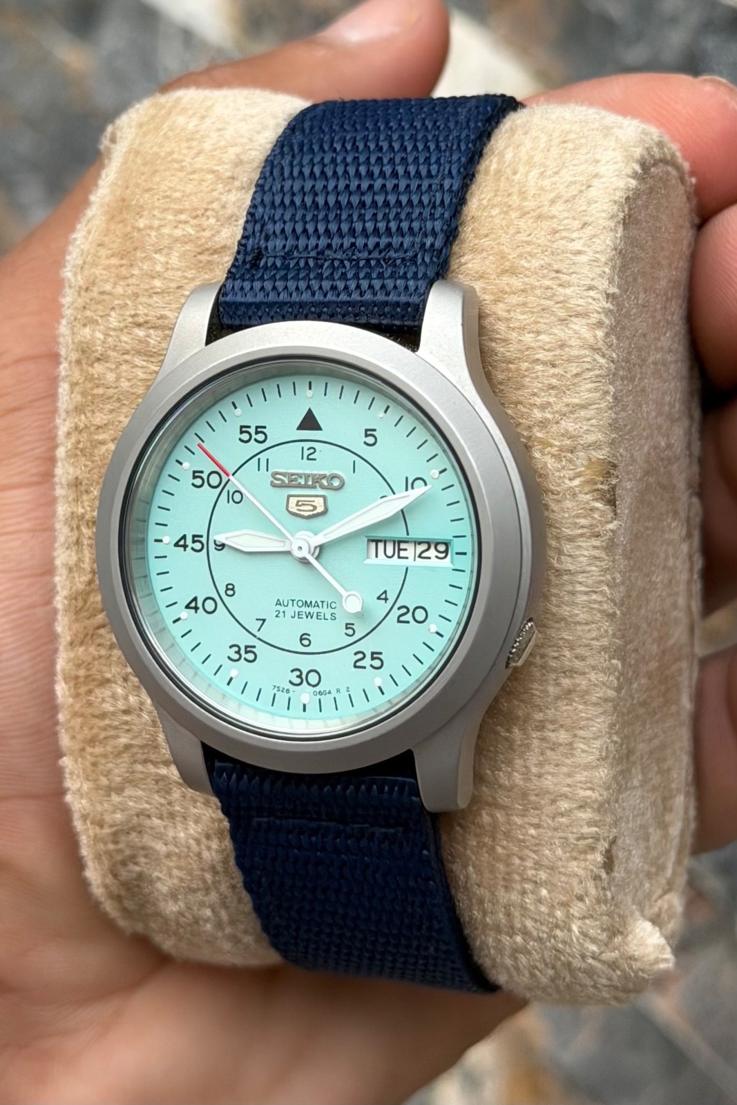 Seiko 5 Military Dial Watch 7s26 Movement Atomatic