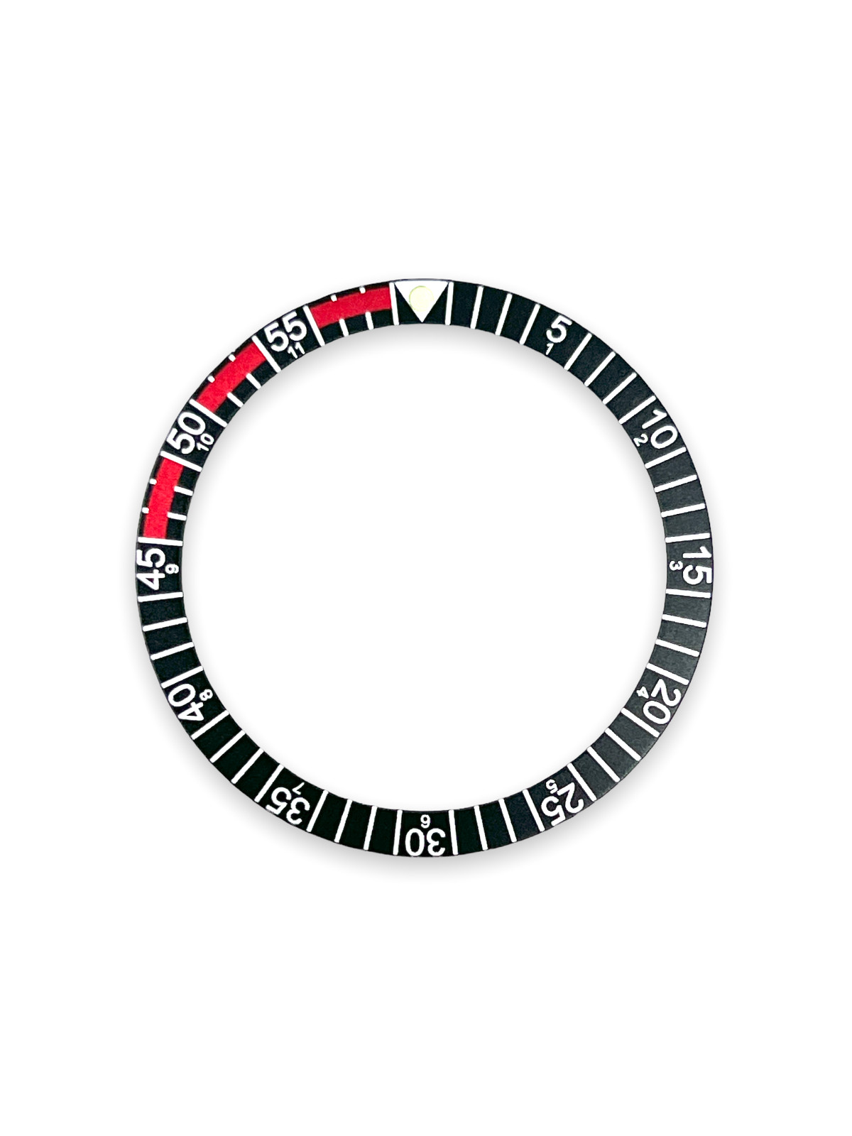 SKX007/SRPD Flat Bezel Insert – Red/Black/Silver – 5/55 – CT6104