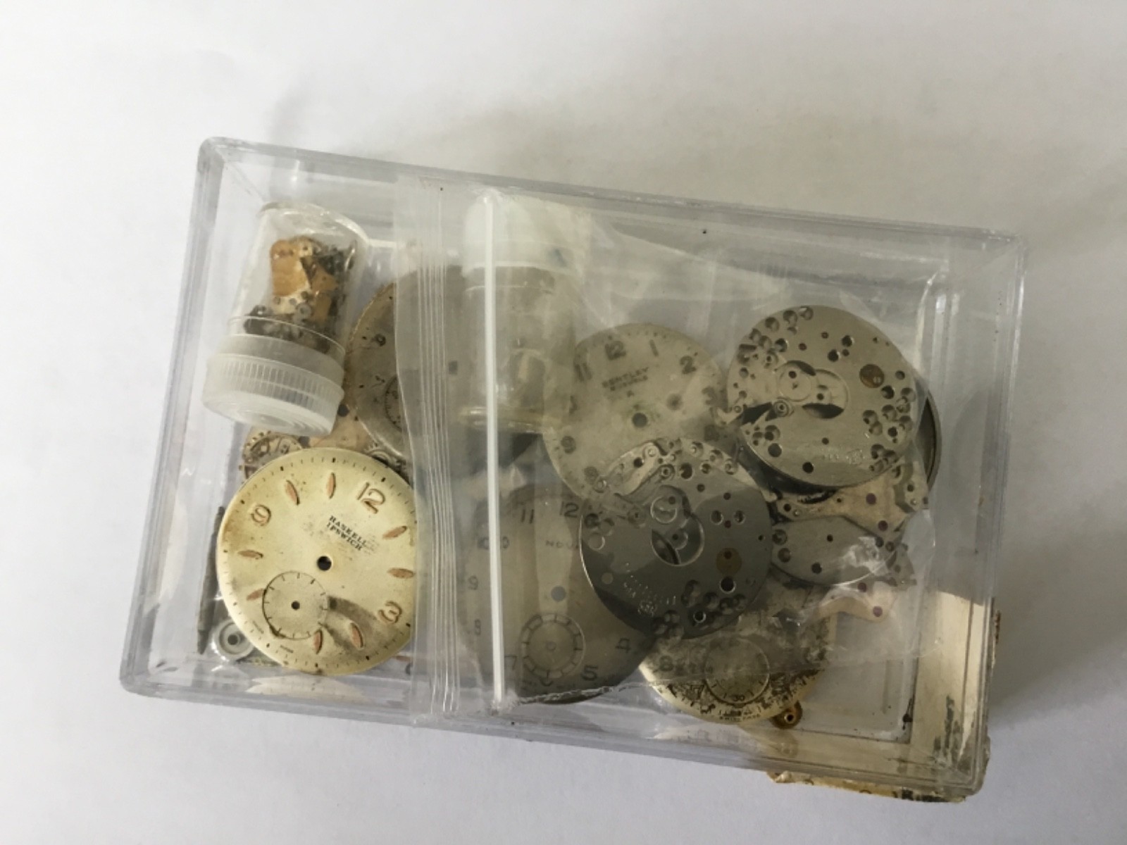 NOS AS 984 watch movements x3 plus other used parts