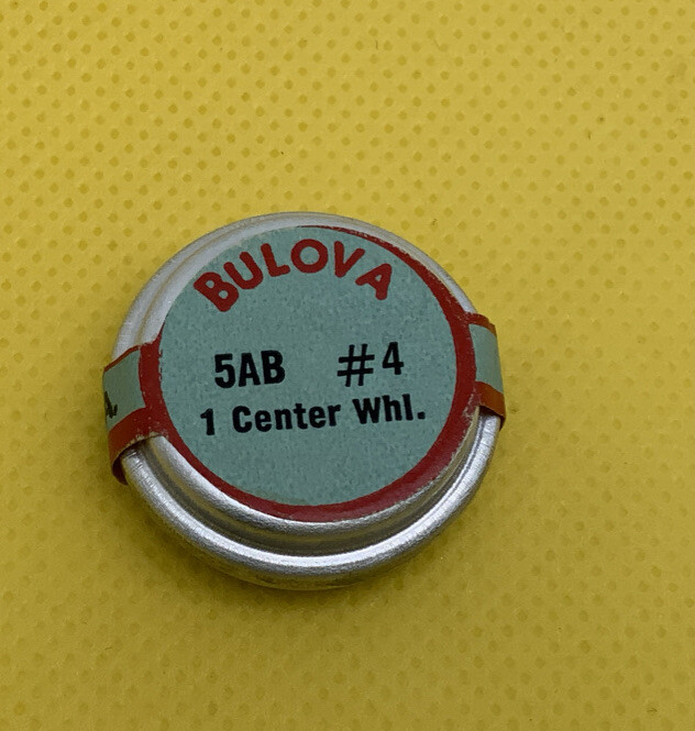Bulova 5AB #4 Center Wheel. Sealed. NOS (12A1)