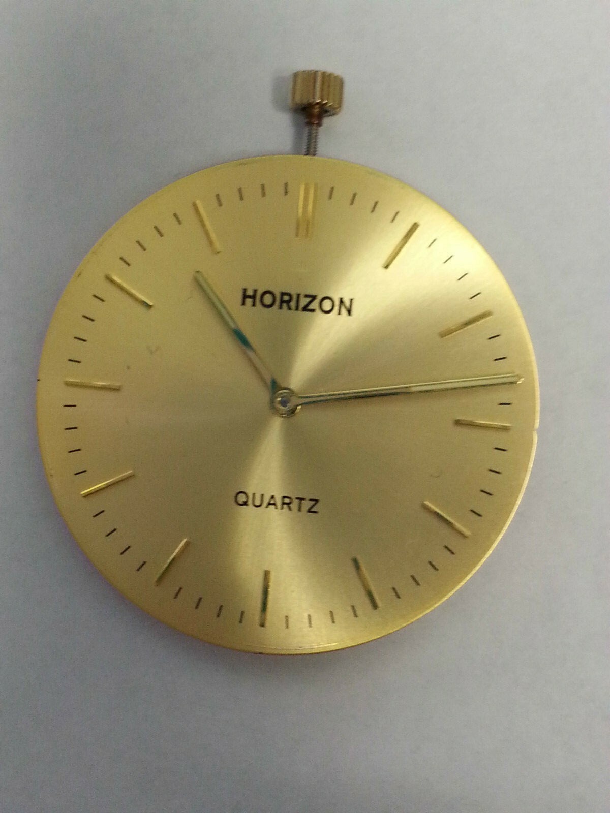 Horizon quartz pocket watch movement.