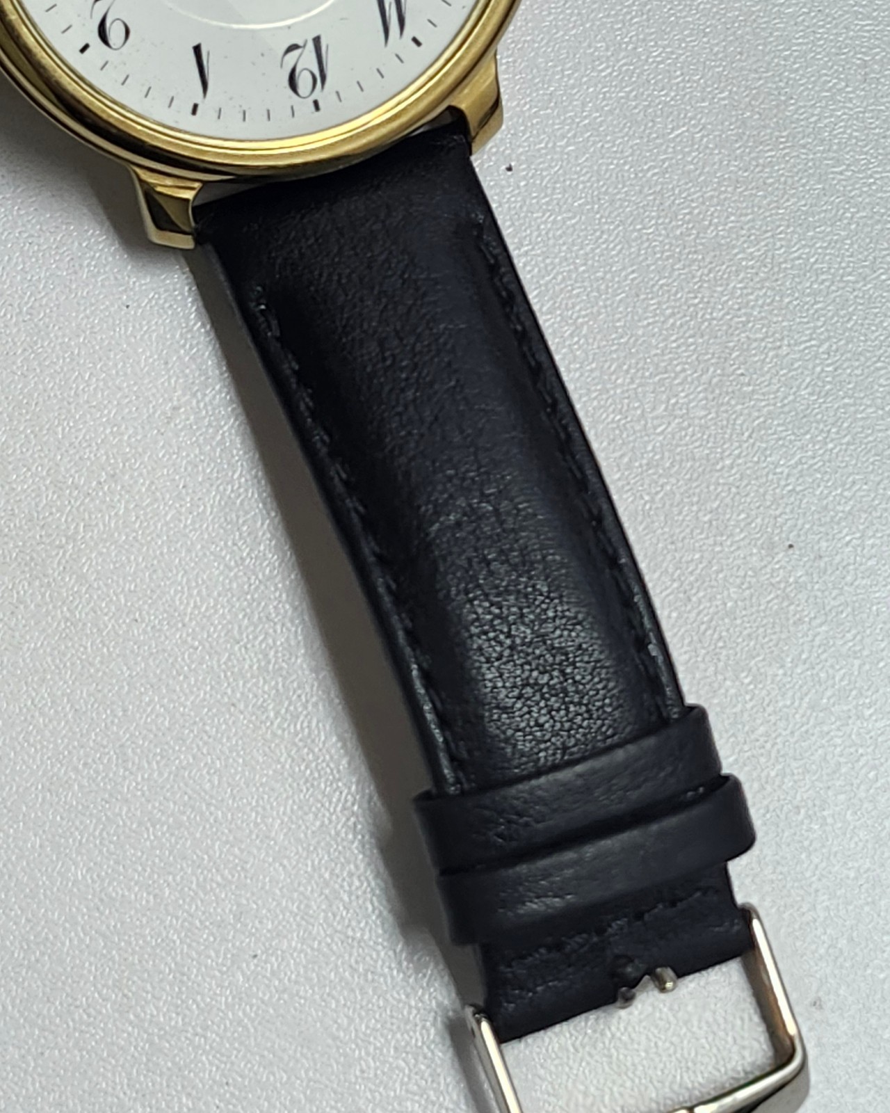 Working Marriage Wristwatch – Enamel Dial -Filigree Hands – 50mm