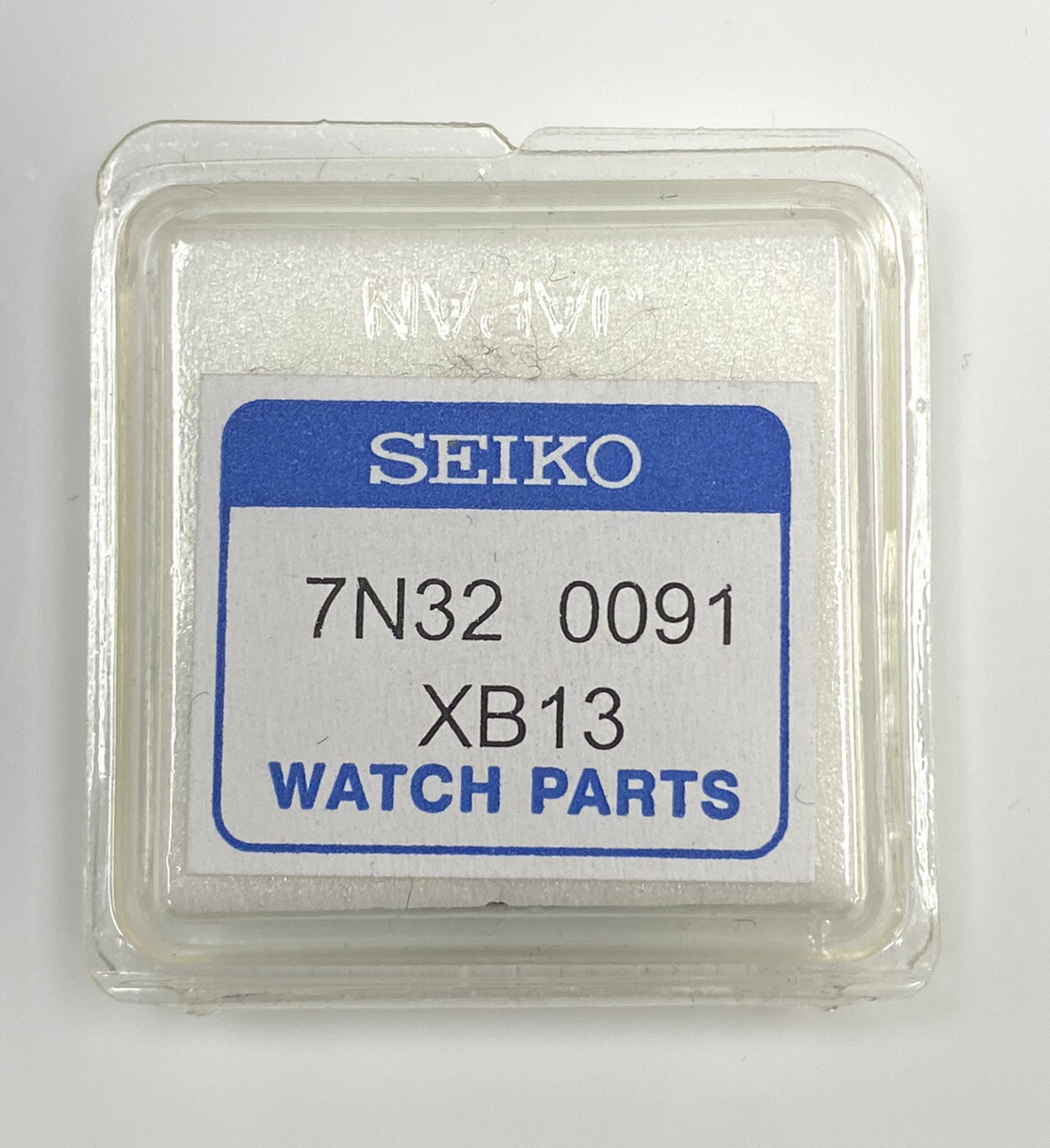 Genuine Vintage Seiko Quartz 17-Jewels 7N33, 0091 Black Stick 27.5mm Dial