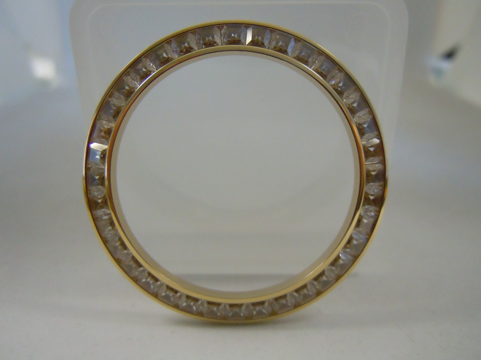 Yellow GP White CZ for Rolex Daytona 116503,116508,116518,116578,116588,116598