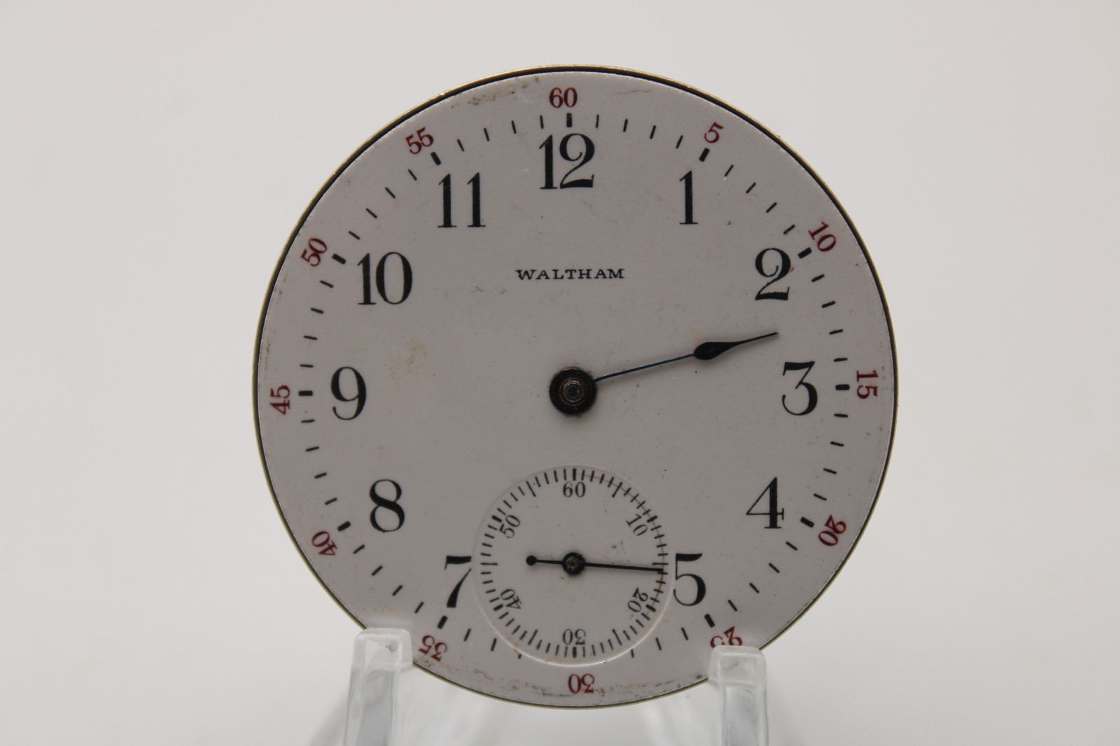 1902 WALTHAM POCKET WATCH MOVEMENT 11631122 GRADE 610 16s 7j (QE)